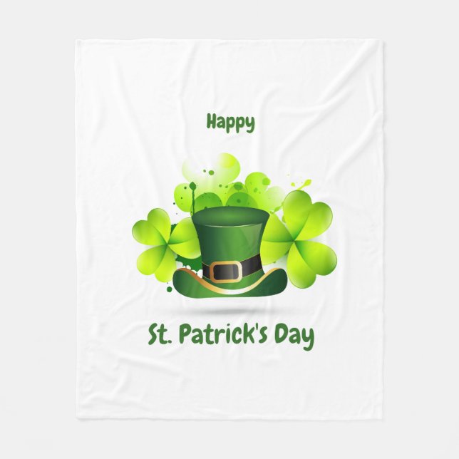 Patrick's Day Classic Fleecefilt (Framsidan)