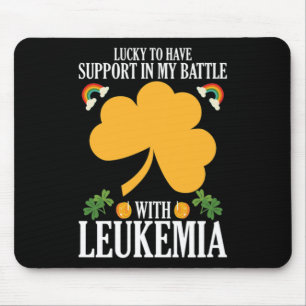 Patricks Day Fyrklöver Leukemia Awareness M Musmatta