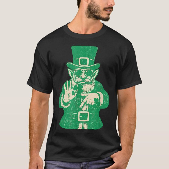 Patricks Day, Leprechauns Funny 6 Meme Gift Men, W T Shirt (Framsida)