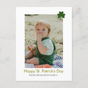 Patrick's Day Photo Helg Vykort