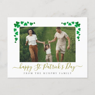 Patrick's Day Photo Helg Vykort