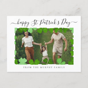 Patrick's Day Photo Helg Vykort