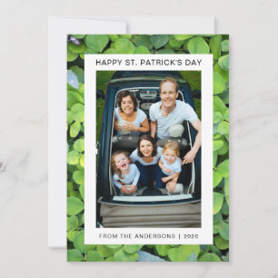 Patrick's Day Photo Julkort