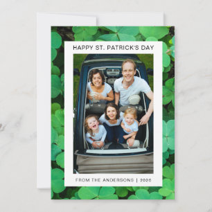 Patrick's Day Photo Julkort