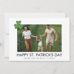 Patrick's Day Photo Julkort
