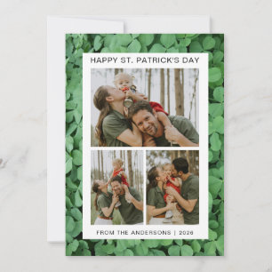 Patrick's Day Photo Julkort