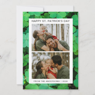 Patrick's Day Photo Julkort