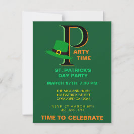 Patrick's Day to Celebrate Inbjudningar