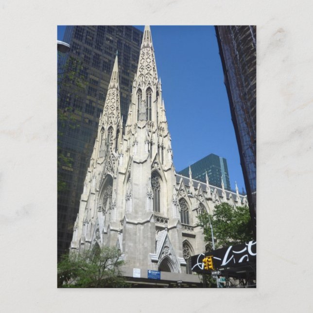 patricks katedral ny vykort (Framsida)