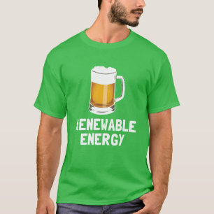 Patrick's Renewable Energy Beer Tee Shirt