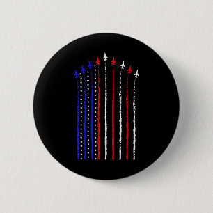 Patriot, 4:e stridsflygplanet Jet USA flagga Ki Knapp
