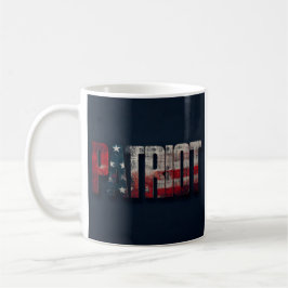 patriot american flag kaffemugg