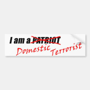 patriot bildekal