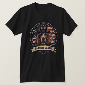 Patriot Canine America's Top Dog - Vintage Patriot T Shirt