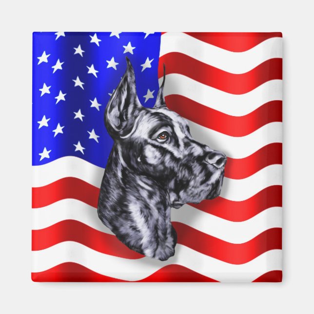 Patriot Dane Black Magnet (Framsidan)