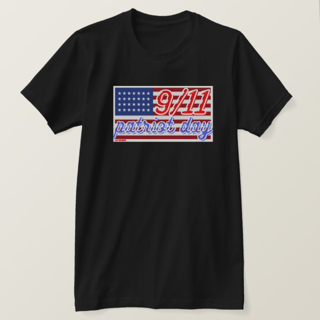 "PATRIOT DAY" t-shirt (Design framsida)