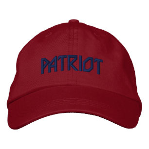 PATRIOT Embroierat Hat Broderad Keps