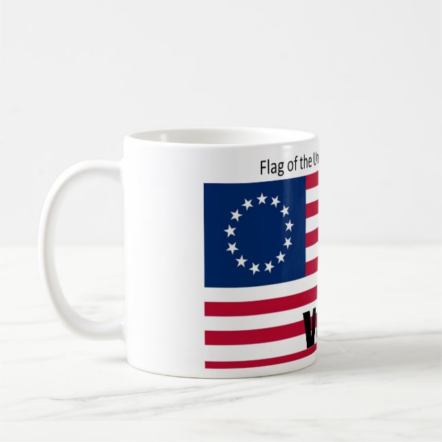 Patriot Flagga Hat Series Kaffemugg (Vänster)