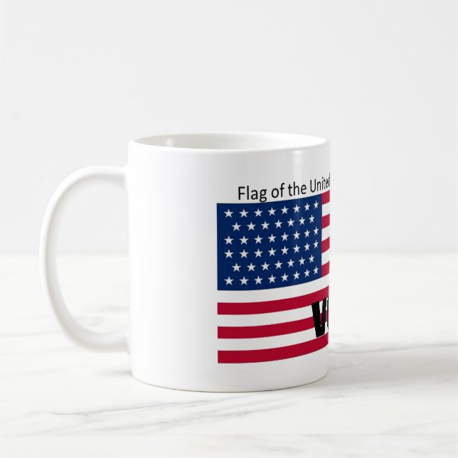 Patriot Flagga Hat Series Kaffemugg (Vänster)