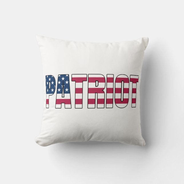 Patriot Flagga Kudde (Framsida)