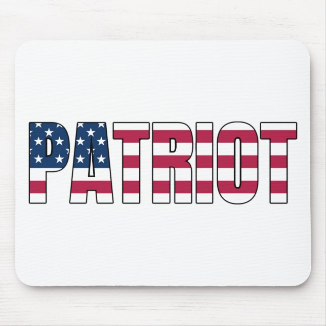 Patriot Flagga Musmatta (Framsidan)
