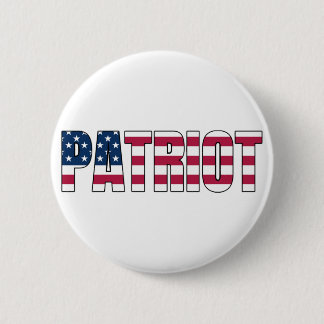 Patriot Flagga Pin Knapp