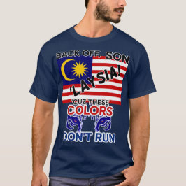 PATRIOT FLAGGA RED WHITE AND BLUE T SHIRT