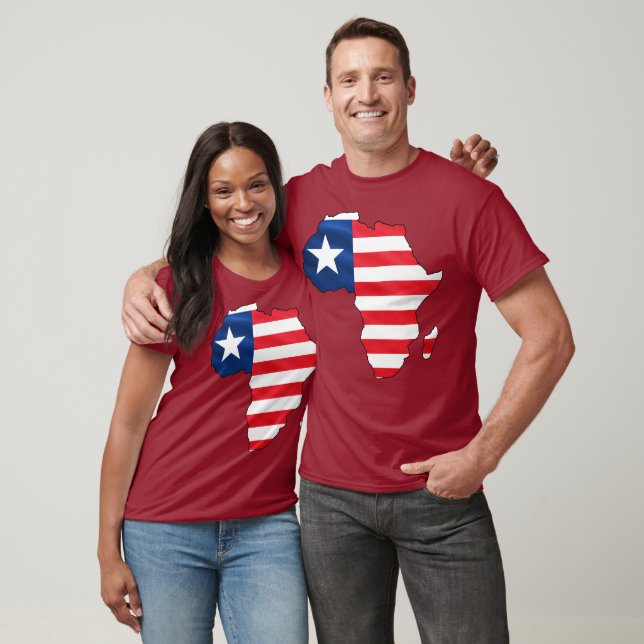 PATRIOT FLAGGA RED WHITE AND BLUE T SHIRT (Unisex)