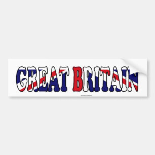 Patriot för UK-flaggabritt Bildekal