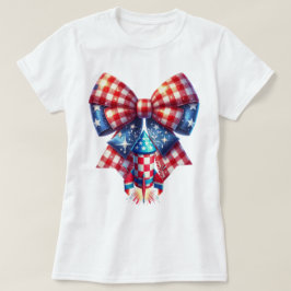 Patriot Gingham Art T Shirt