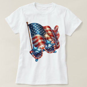 Patriot Gingham Konst T Shirt