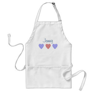 Patriot Hearts Personlig Apron Förkläde