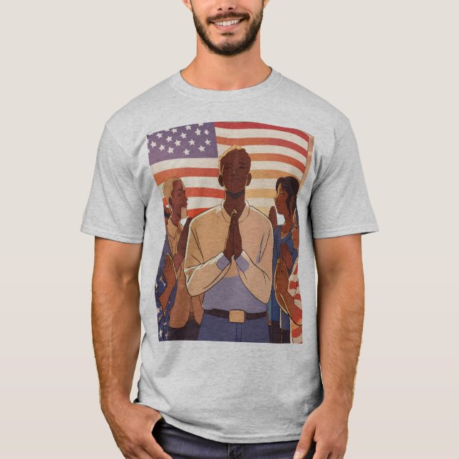 Patriot Herr T-Shirt (Framsida)