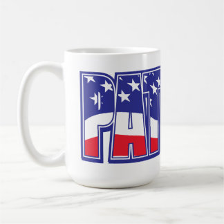 Patriot i USA flagga Kaffemugg