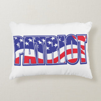 Patriot ina USA flagga Prydnadskudde