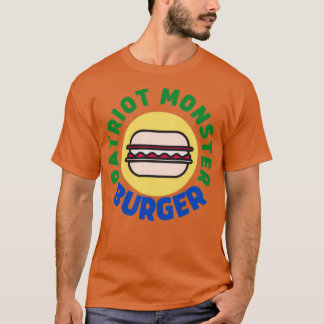 Patriot Monster Burger T Shirt