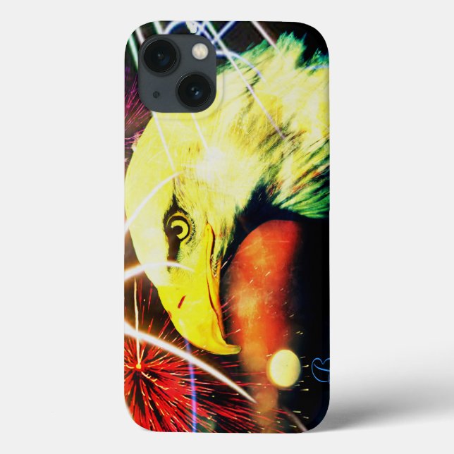 Patriot Örn Fireworks iPad Air Case (Baksida)