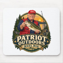Patriot Outdoors Reel Big Fiskemusmatta