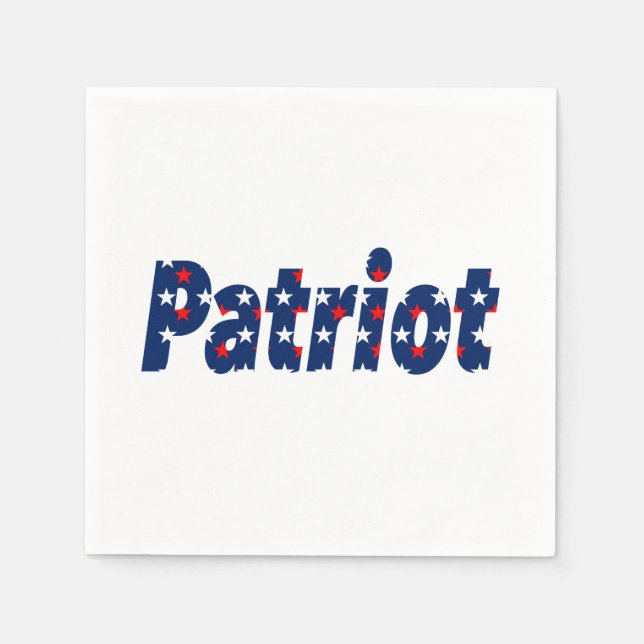 Patriot Pappersservett (Framsidan)