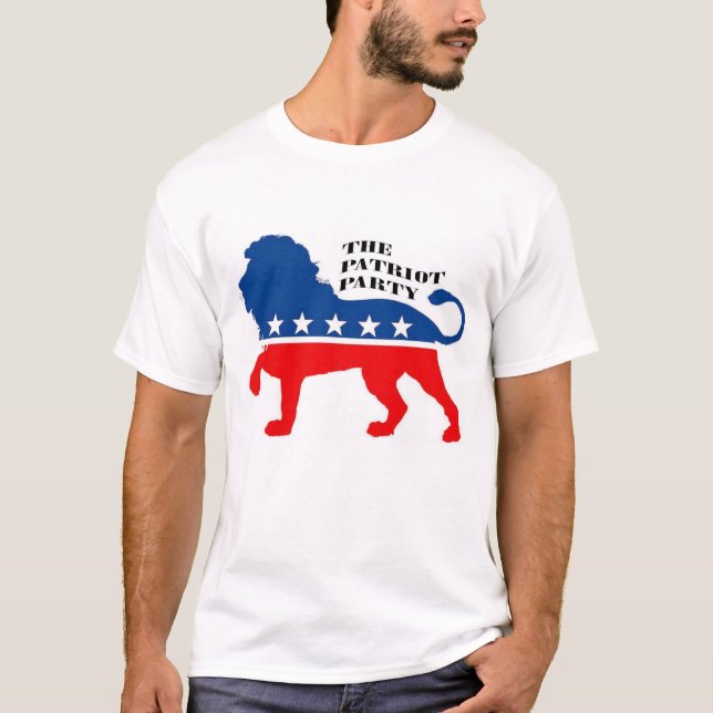 Patriot Party Lejonare t-shirt (Framsida)
