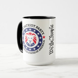 Patriot party mugg