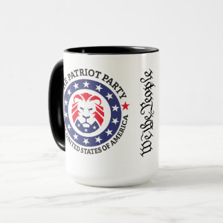 Patriot party mugg