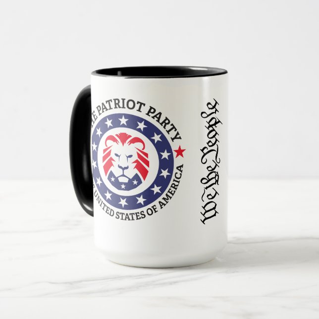 Patriot party mugg (Framsida vänster)