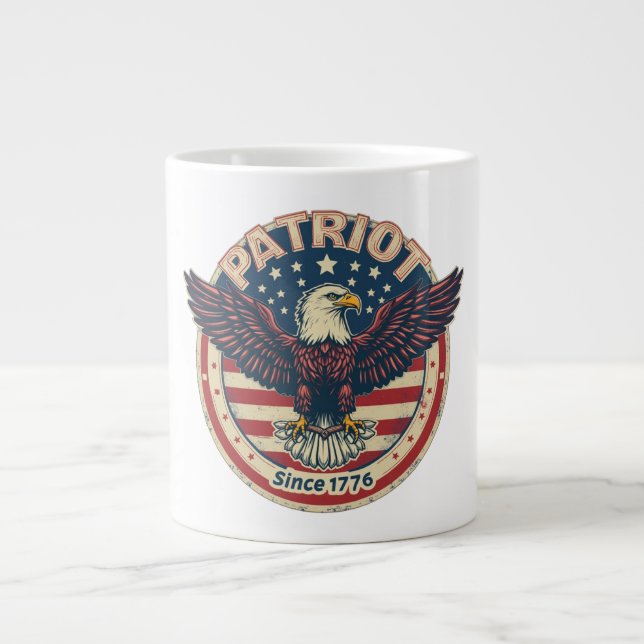Patriot sedan 1776 jumbo mugg (Framsidan)