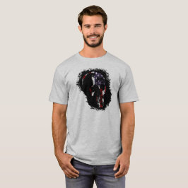 PATRIOT SKULL Färg T Shirt