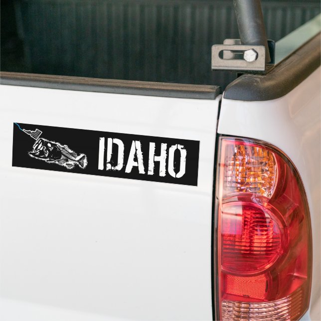 PATRIOT - STRIKING IDAHO - ONE BAD BASS BILDEKAL (På lastbil)