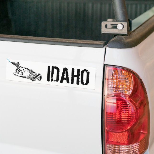 PATRIOT - STRIKING IDAHO - ONE BAD BASS BILDEKAL (På lastbil)