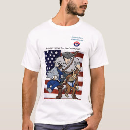 Patriot tar ut kommunisten! t shirt