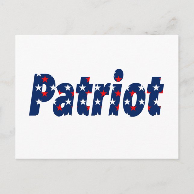 Patriot Vykort (Framsida)