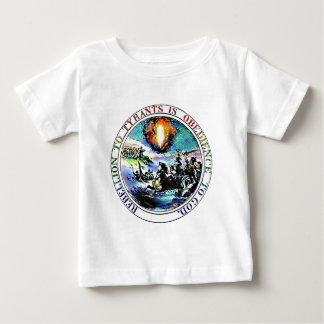 Patriotbabyskjortor Tee